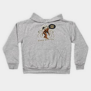 Sass-quatch Kids Hoodie